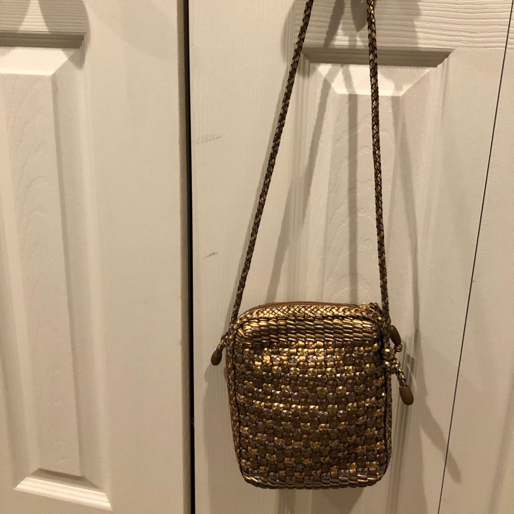 Metallic Crossbody Bag